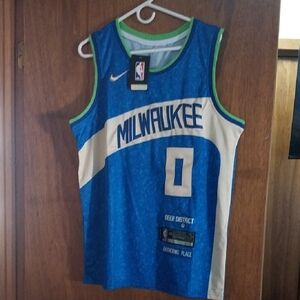 Milwaukee Blue Basketball Jersey